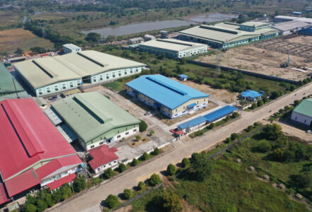 Drone image of Ayeyarwaddy Industrial Zones